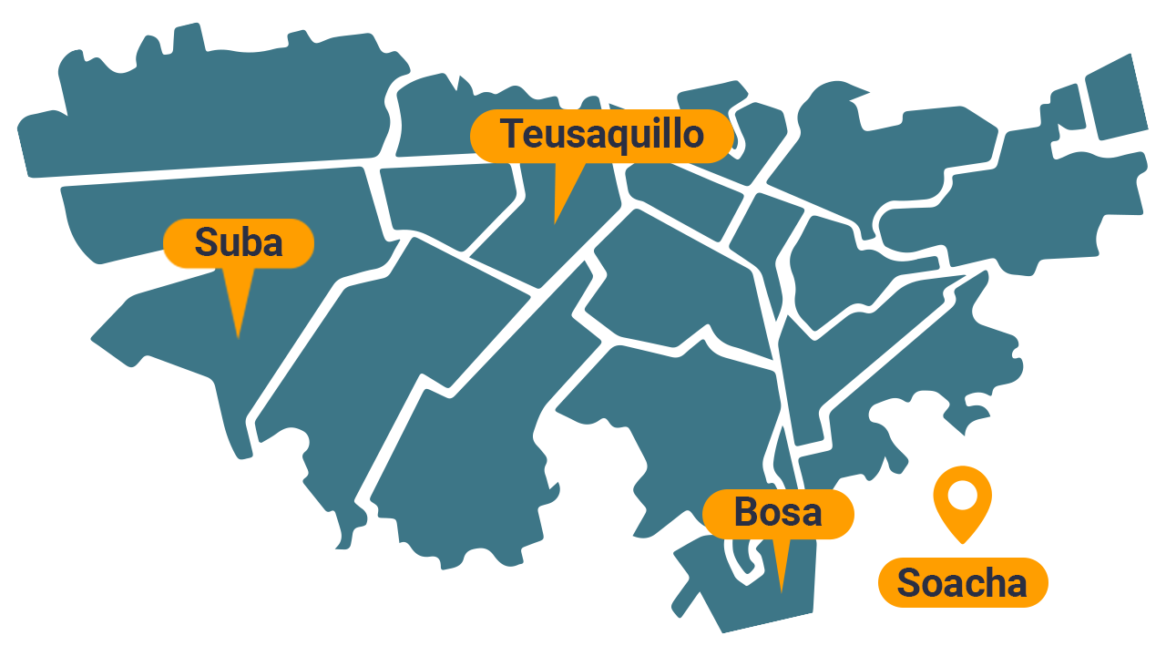 Mapa Bogotá Posible