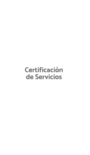 icontec Certificación de Servicios